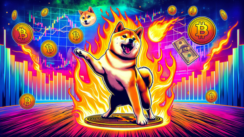 Shiba Inu Burn Rate Soars as New Meme Coin Emerges