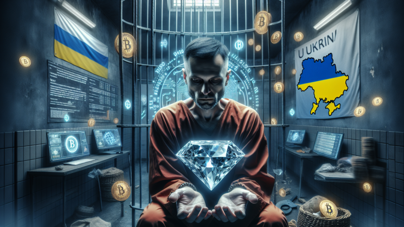 Russian Diamond Miner Sentenced for Funding Ukrainian Military with Crypto
