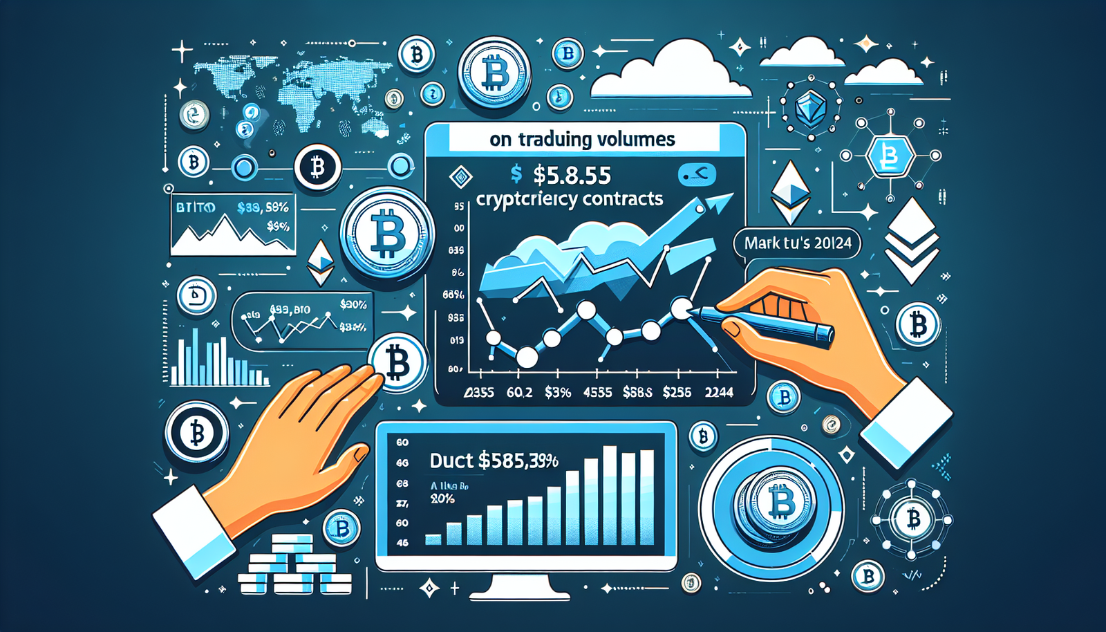 Вы сейчас просматриваете Crypto Perpetuals Trading Surges to $58.5T as Binance Loses Share