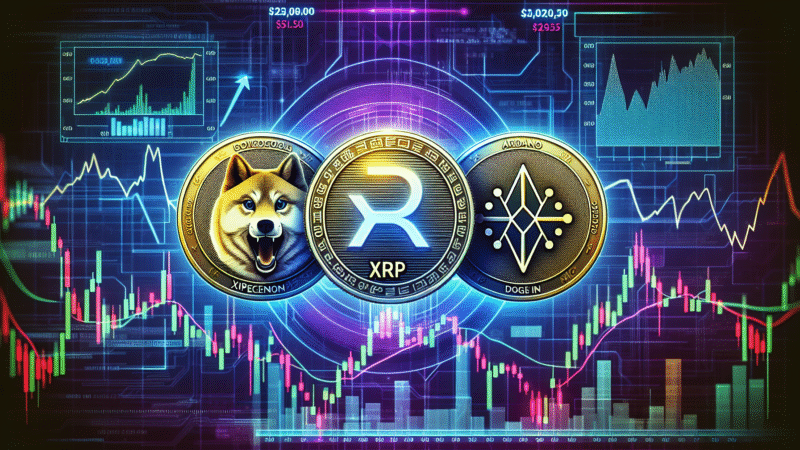 AI Predictions for XRP, Dogecoin, and Cardano Prices by 2025