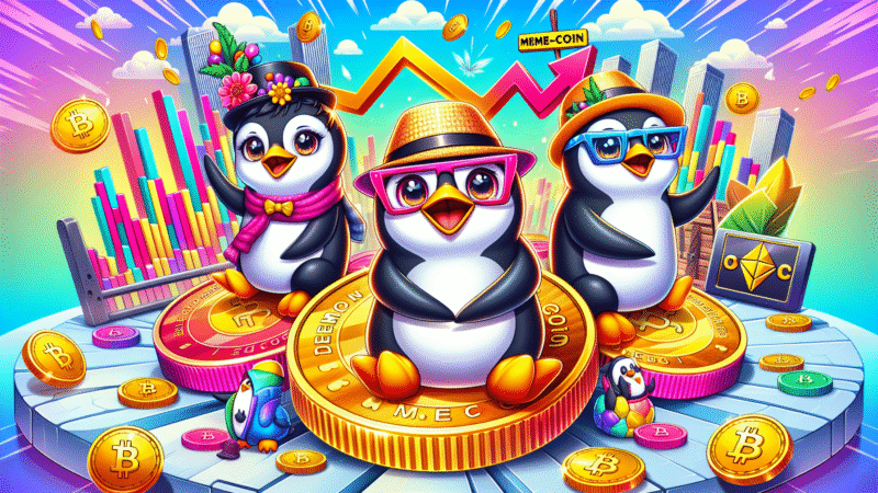 Pudgy Penguins Price Surges 127% as Meme Coin Mania Reignites
